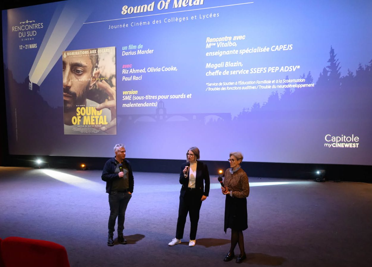 Le SSEFS PEP ADSV aux rencontres cinématographiques du Sud – 150 jeunes sensibilisés à la surdité